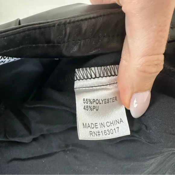 Princess Polly Faux Leather Love Club Pants - Picture 11 of 13